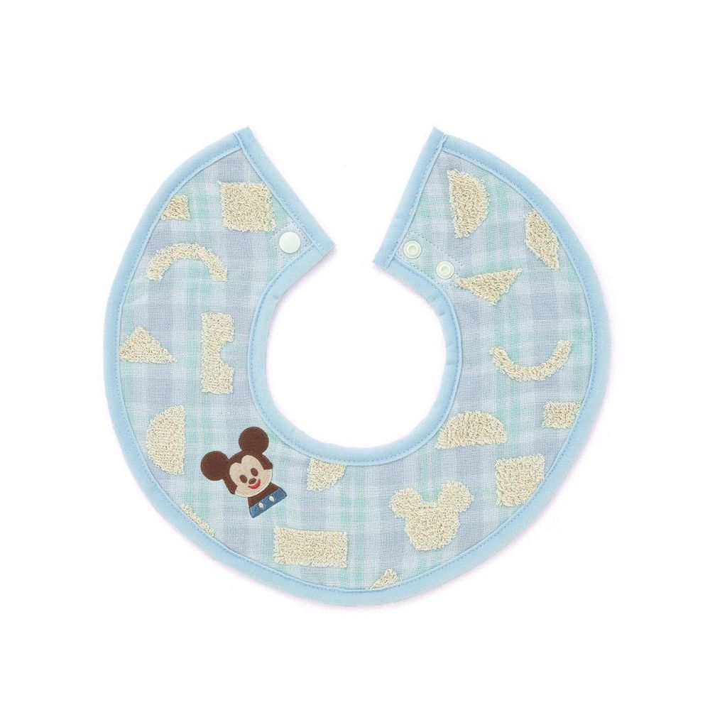 Disney KIDEA   タオルハンカチ&times;1、スタイ&times;1 【パッケージ入り】 ERABU ミッキーマウス 71-1259280-B