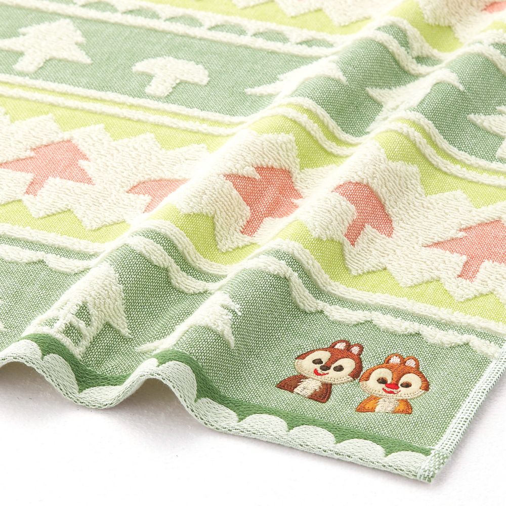 Disney KIDEA  ベビーバスタオル HANAYAGU チップ＆デール 71-1303300-G