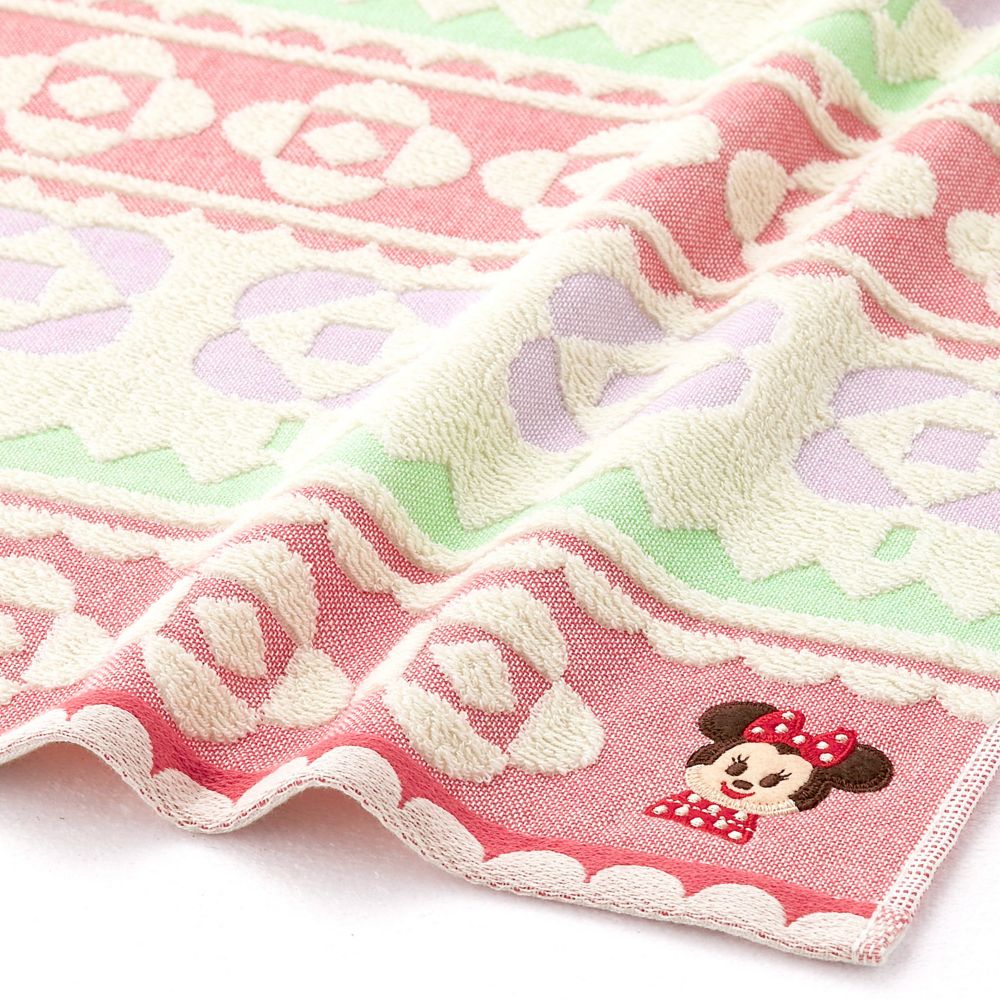 Disney KIDEA  ベビーバスタオル HANAYAGU ミニーマウス 71-1303300-P