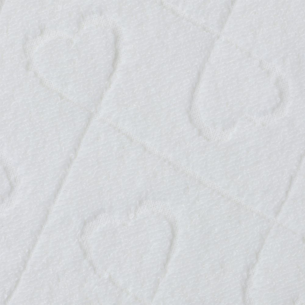 ミッキーマウス　タオルハンカチ　ホワイト