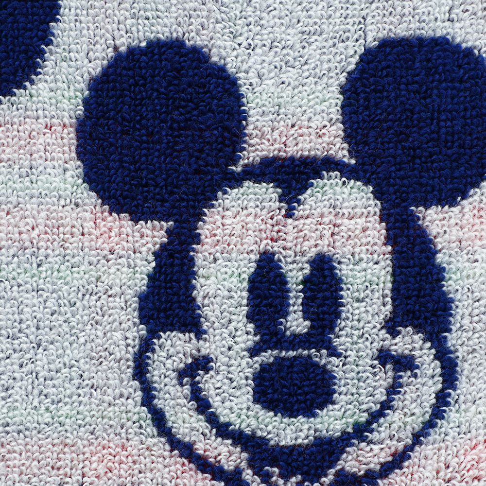 ミッキー ゲストタオル パズルチェック アイボリー