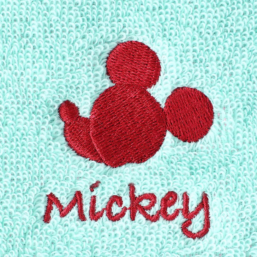 ミッキー バスタオル キャンディ グリーン