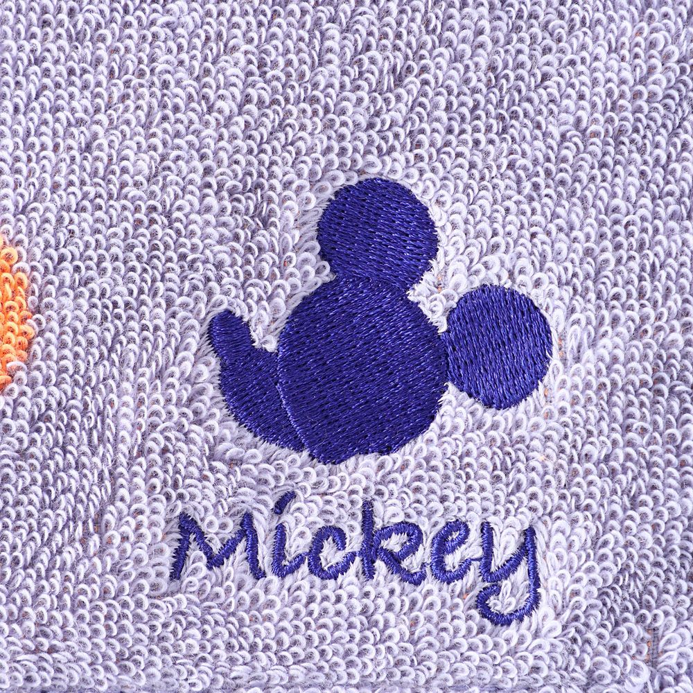 ミッキー  バスタオル キャンディ グレー