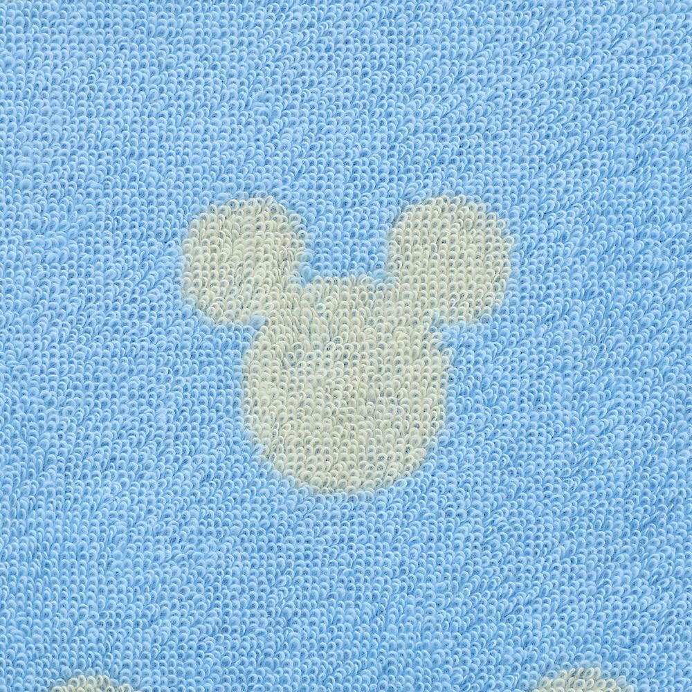 ミッキー フェイスタオル キャンディ ブルー