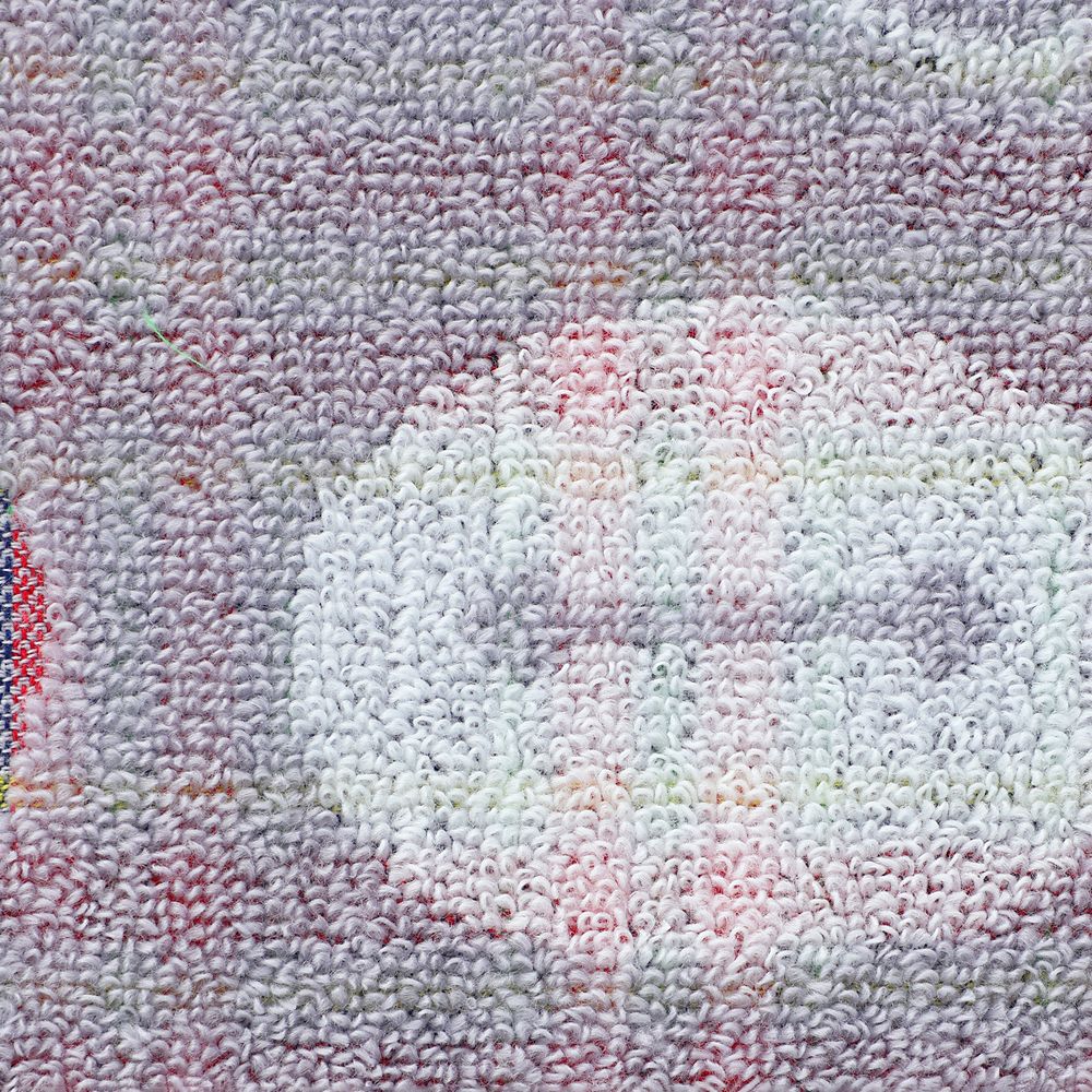 ベイマックス タオルハンカチ パズルチェック グレー