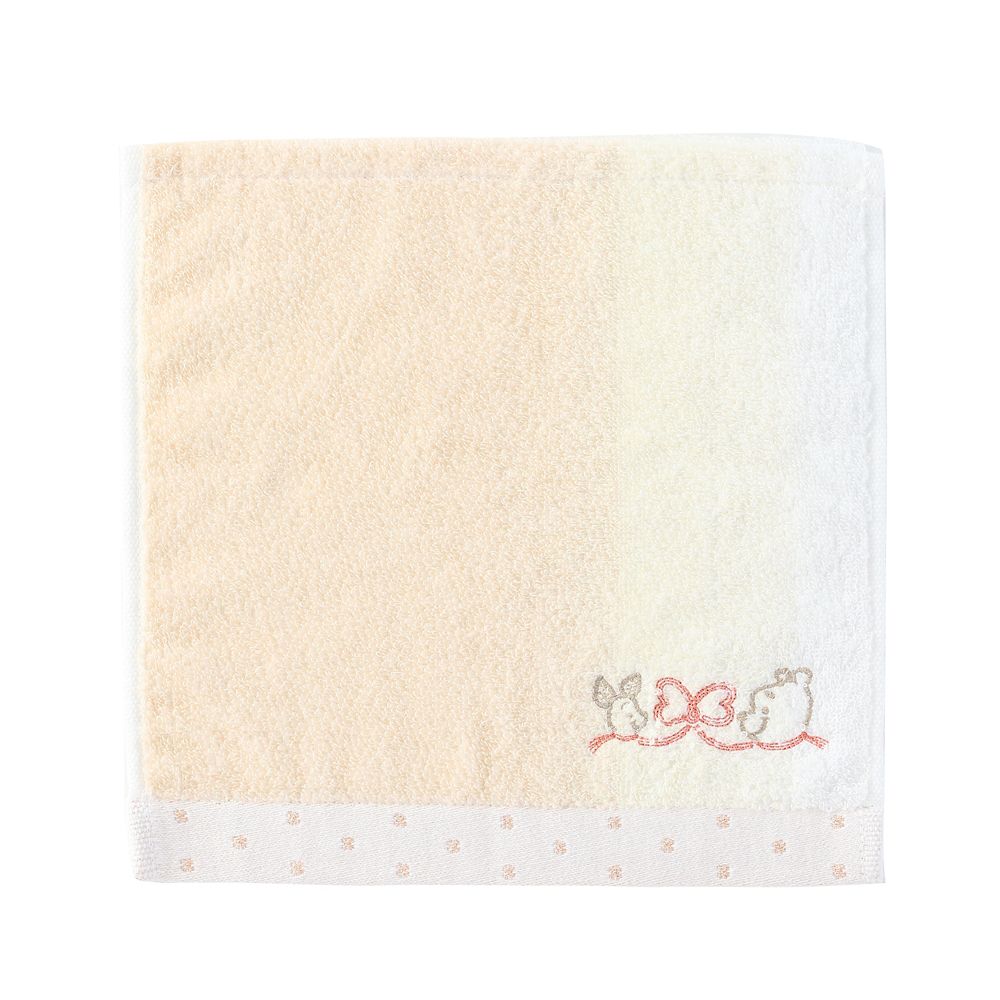 プー&ピグレット タオルハンカチ スィートペア イエロー