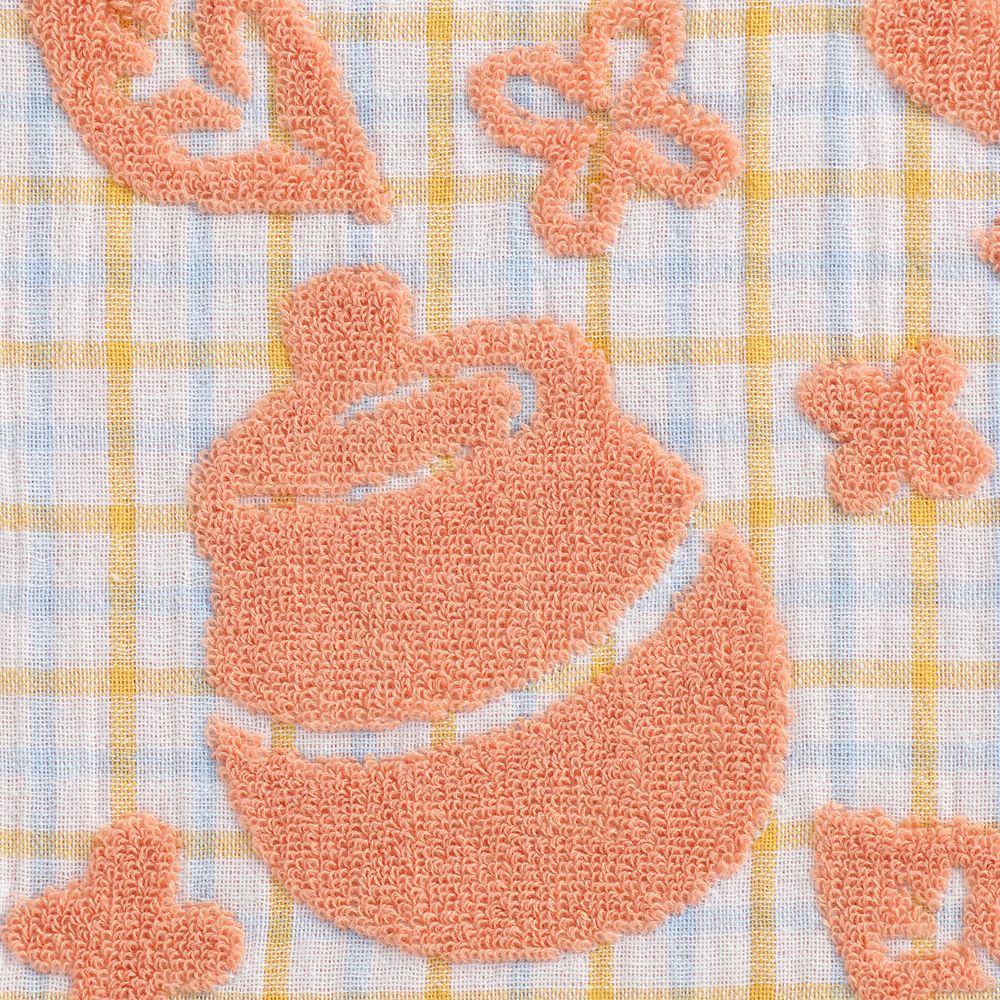 プーさん ガーゼ＆パイル ゲストタオル メリーワールド
