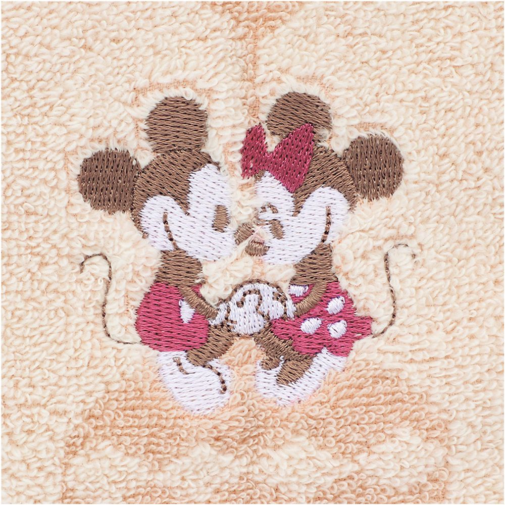 ミッキー&ミニー フェイスタオル コンフィ
