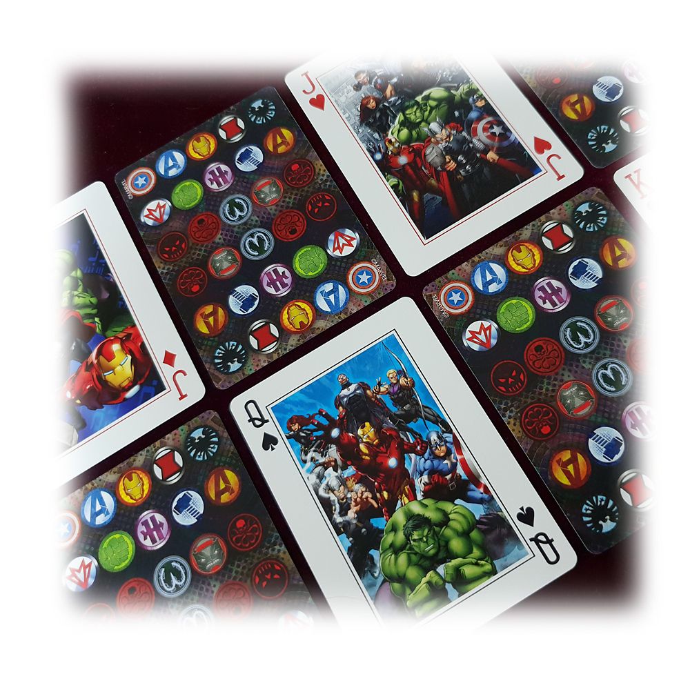 公式 ショップディズニー マーベルトランプ アベンジャーズ