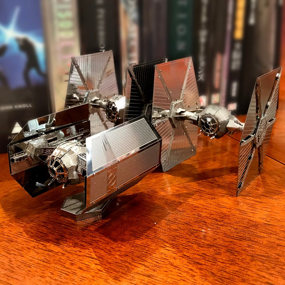 スター・ウォーズ メタリックナノパズル  「TIE アドバンスト x1」