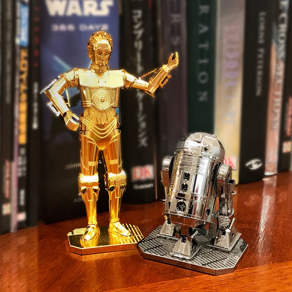 公式】ディズニーストア.jp | スター・ウォーズ メタリックナノパズル ゴールド シリーズ「C-3PO」