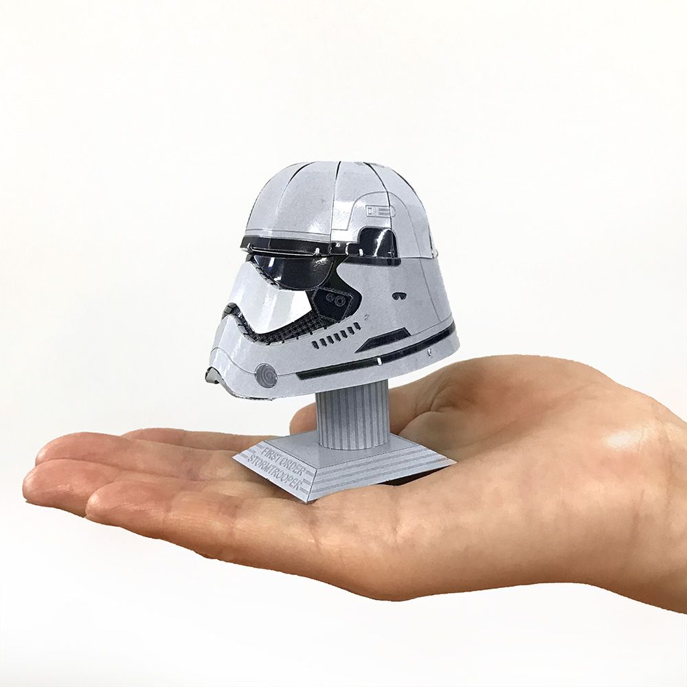 スター・ウォーズ メタリックナノパズル  マルチカラー シリーズ「ストーム・トルーパー ヘルメット」