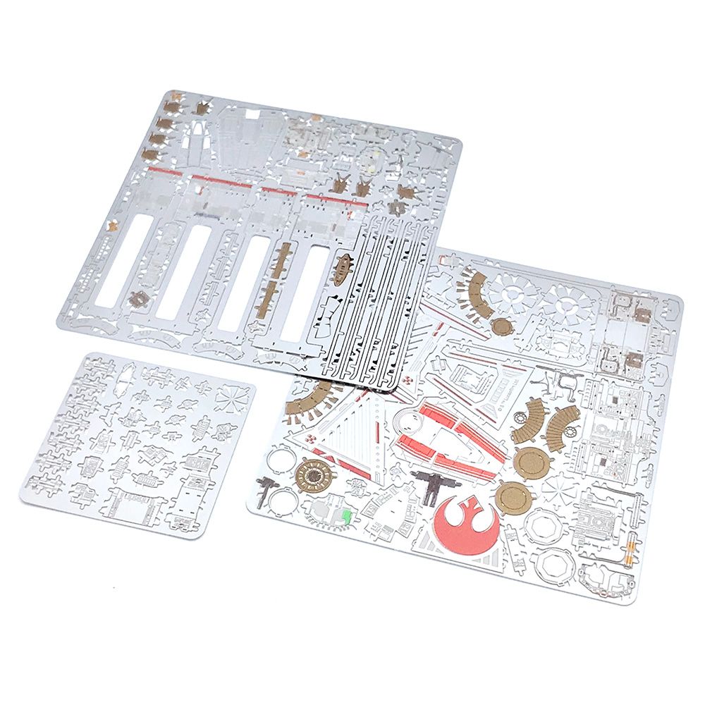 スター・ウォーズ メタリックナノパズル  マルチカラー シリーズ「ZORII&rsquo;S Y-WING FIGHTER」