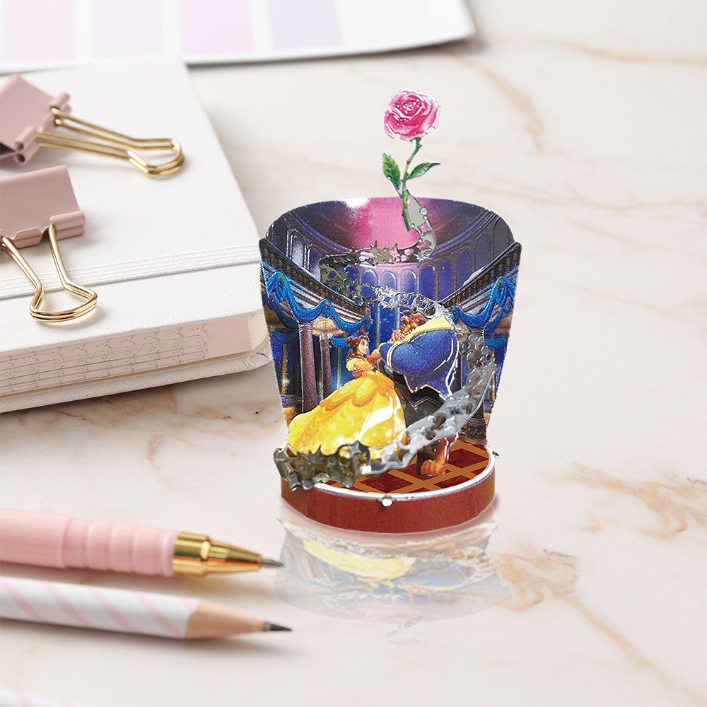 美女と野獣  メタリックナノパズル 「美女と野獣」