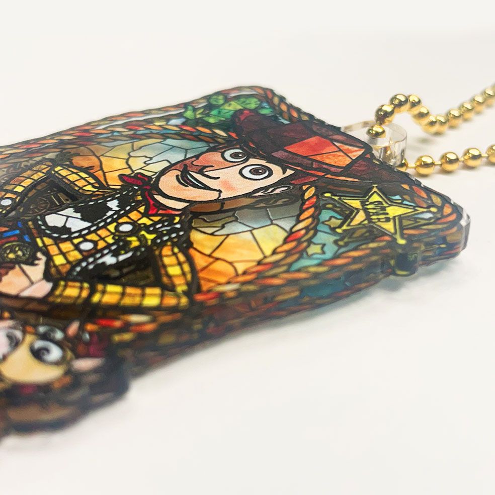 二層アクリルキーホルダー　単品