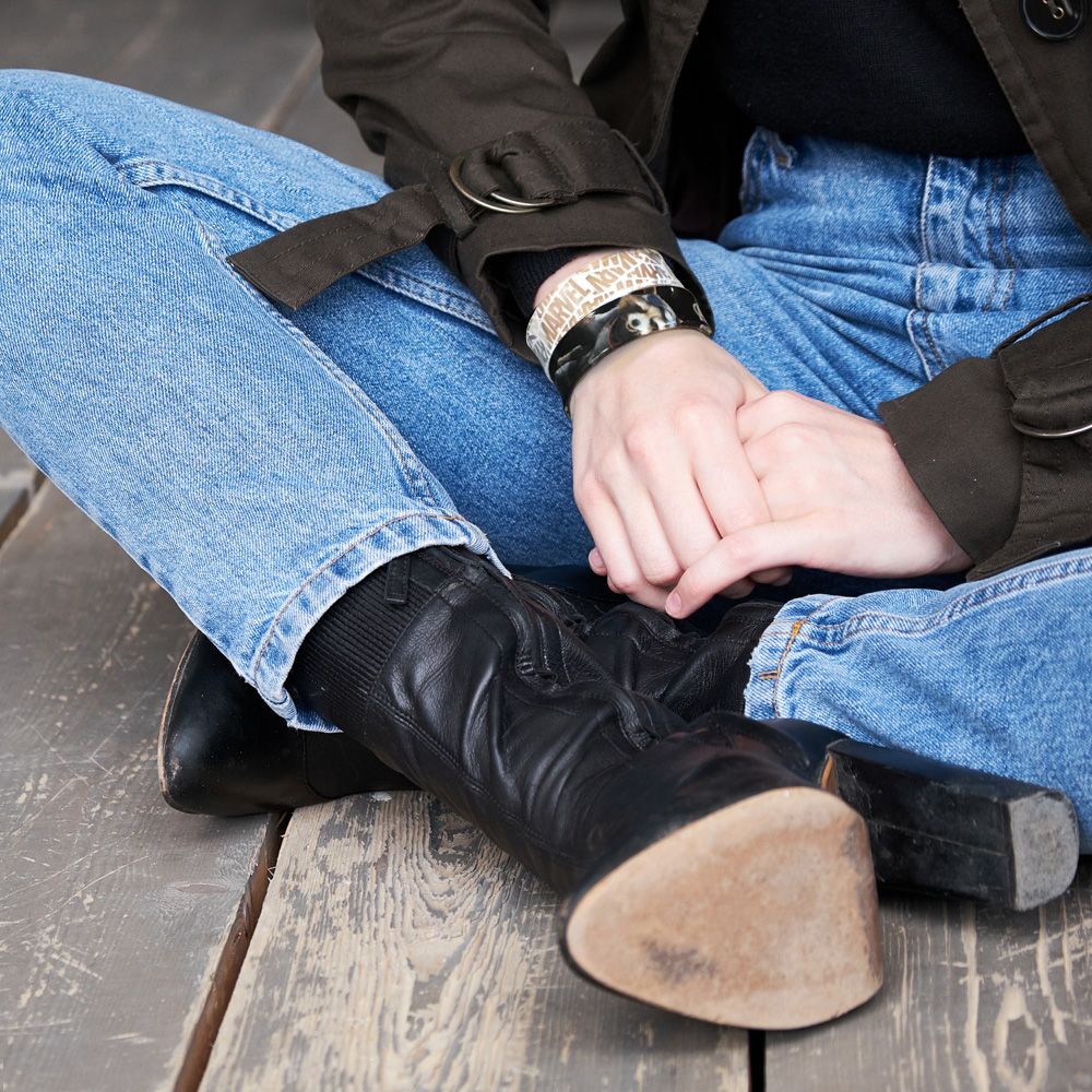 マーベル アクリルバングル ブレスレット  「MARVEL アクリルバングル ロケット」