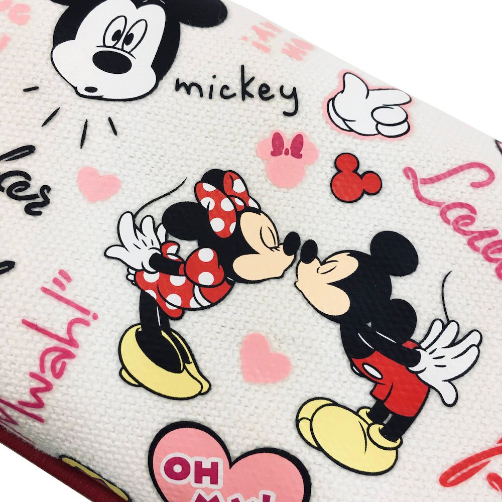 ミッキー ペンポーチ・筆箱 M-ZIP シリーズ 「M-ZIP ペンポーチ赤」