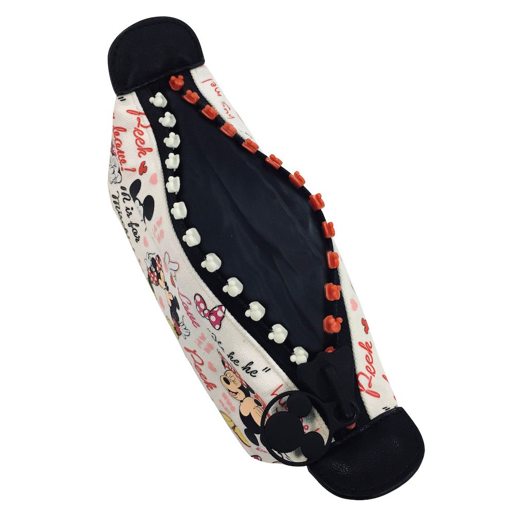 ミッキー ペンポーチ・筆箱 M-ZIP シリーズ 「M-ZIP ペンポーチ黒」