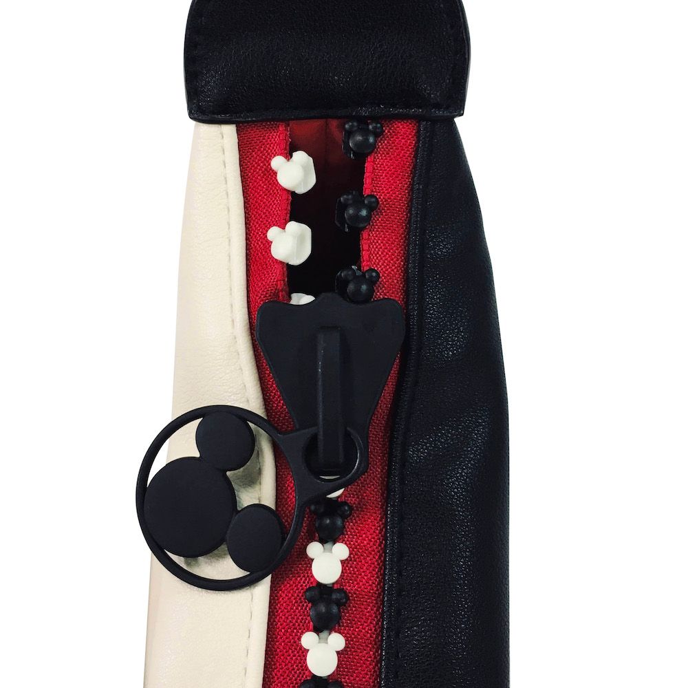 ミッキー ポーチ M-ZIP シリーズ 「M-ZIP ポーチ黒」