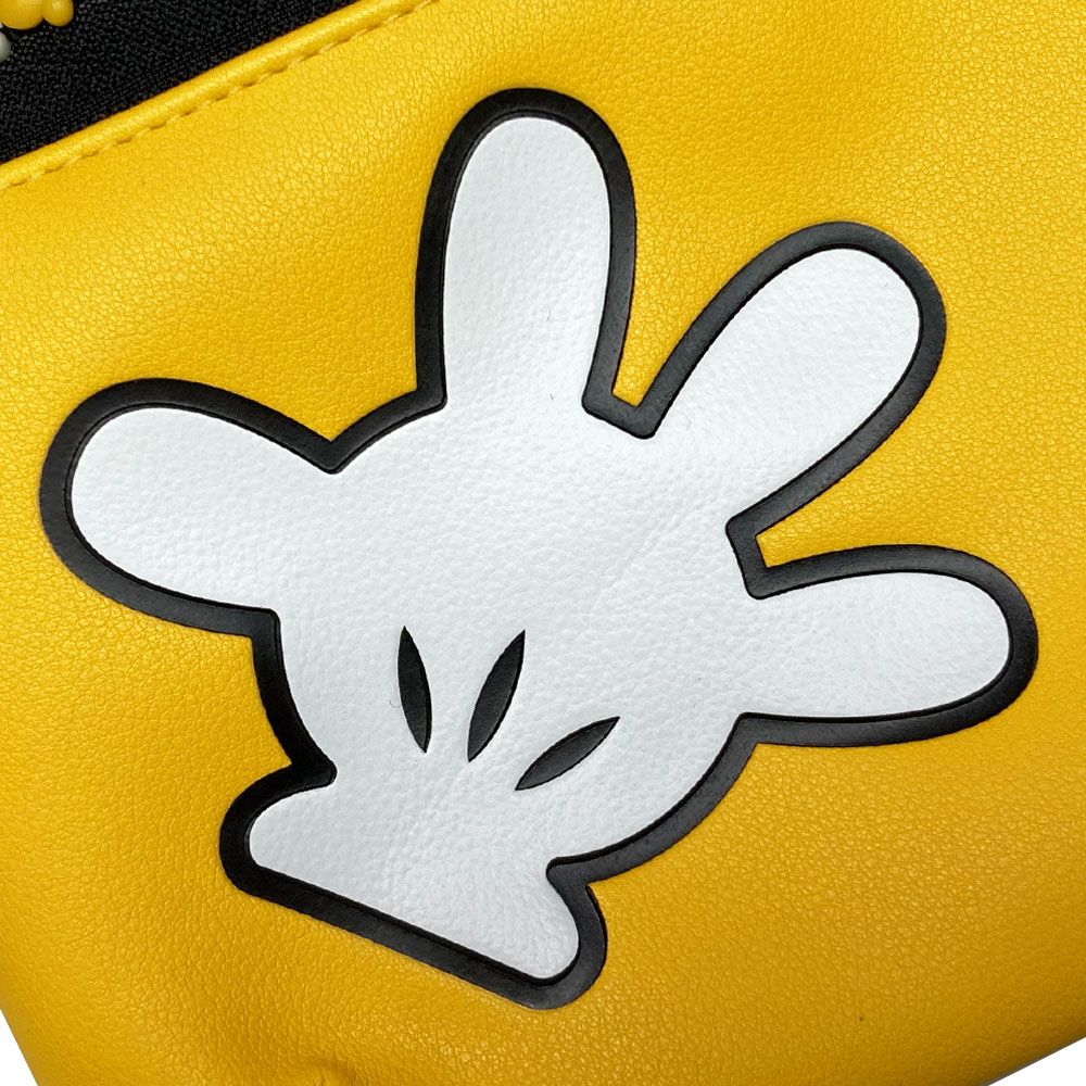 ミッキーマウス　サコッシュ　M-ZIP・シリーズ「M-ZIP サコッシュ／イエロー」