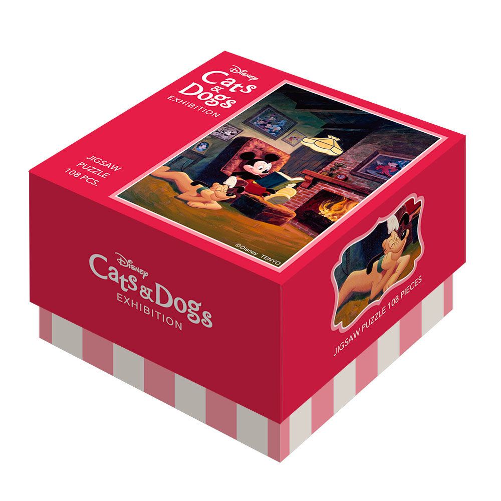 Cats&Dogs ミッキー&プルート　ジグソーパズル　108ピース「プルート/ Cats & Dogs」