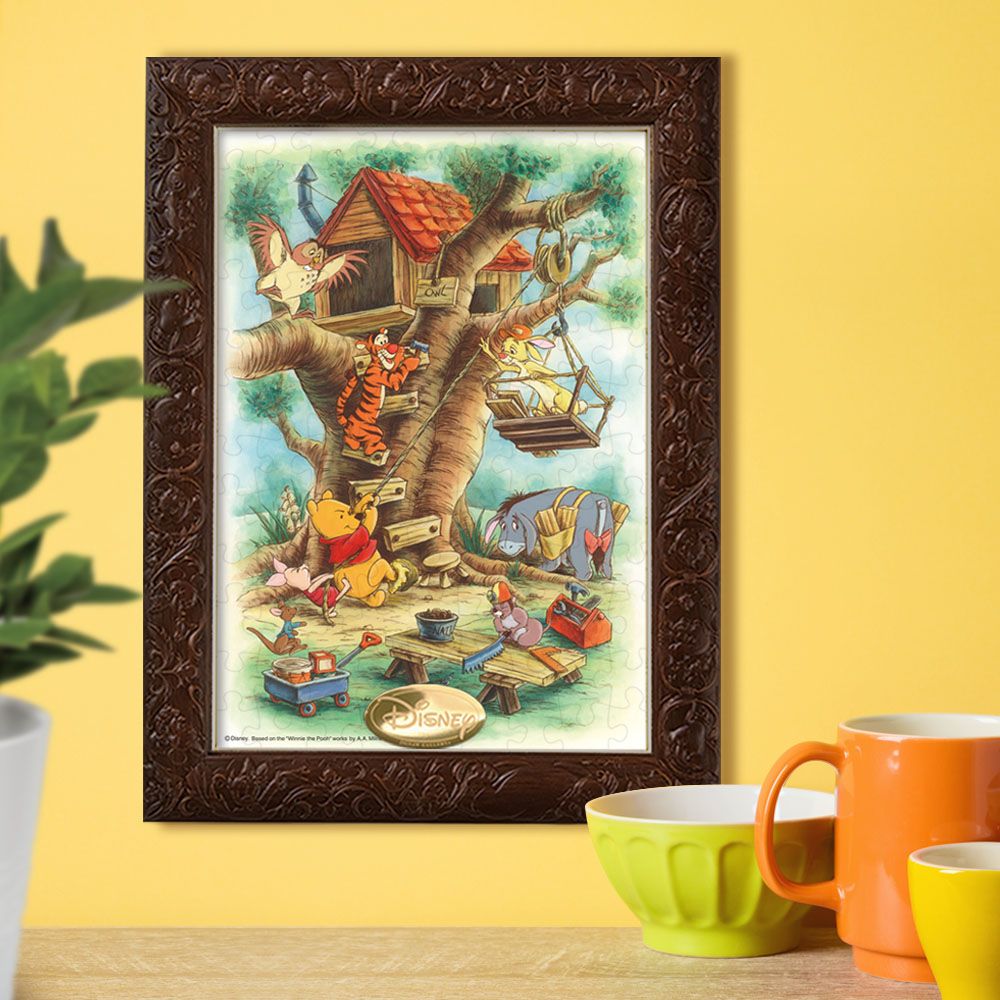 くまのプーさん ジグソーパズル　108ピース「オウルのおうち(くまのプーさん)」