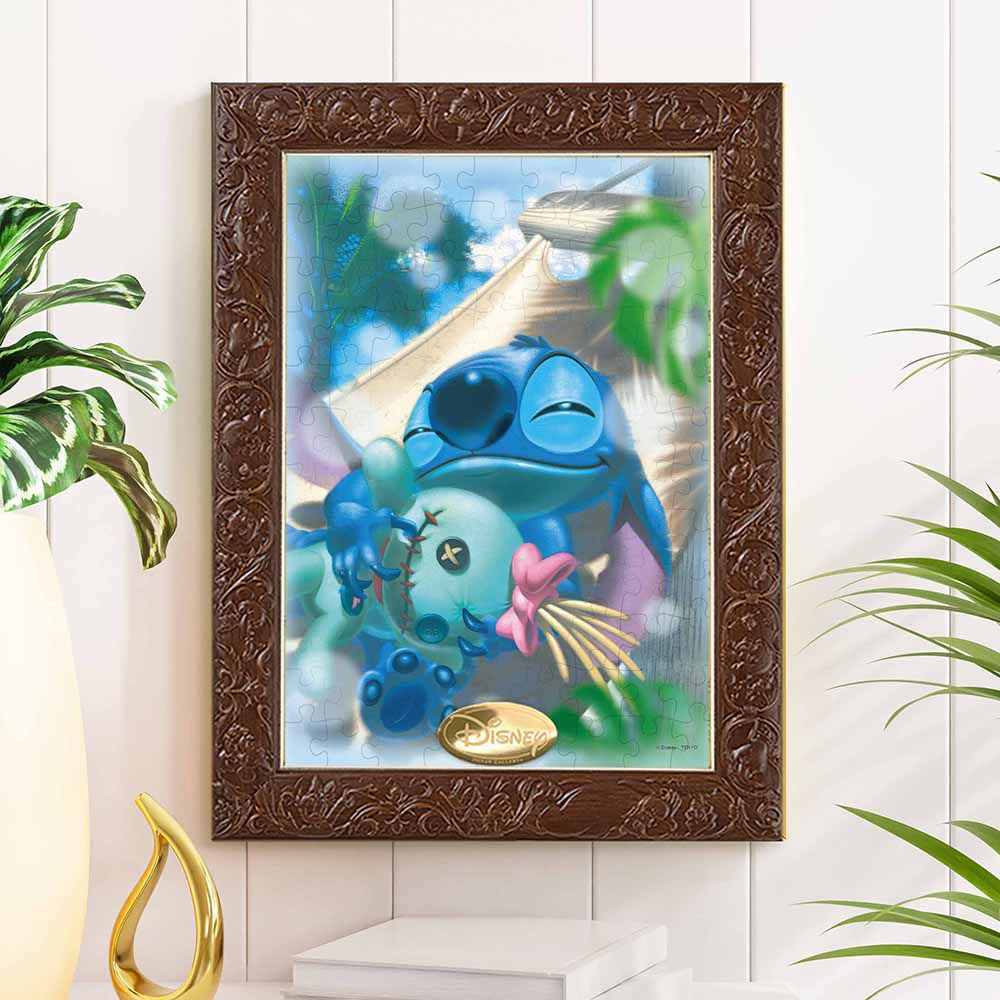 スティッチ ジグソーパズル 108ピース 「ハンモックでZZZ&hellip;」