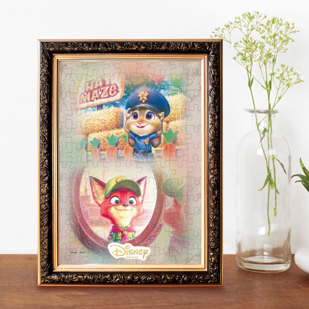 ズートピア ジグソーパズル 108ピース 「ジュディ＆ニック 〈ビューティフル チャイルド〉」