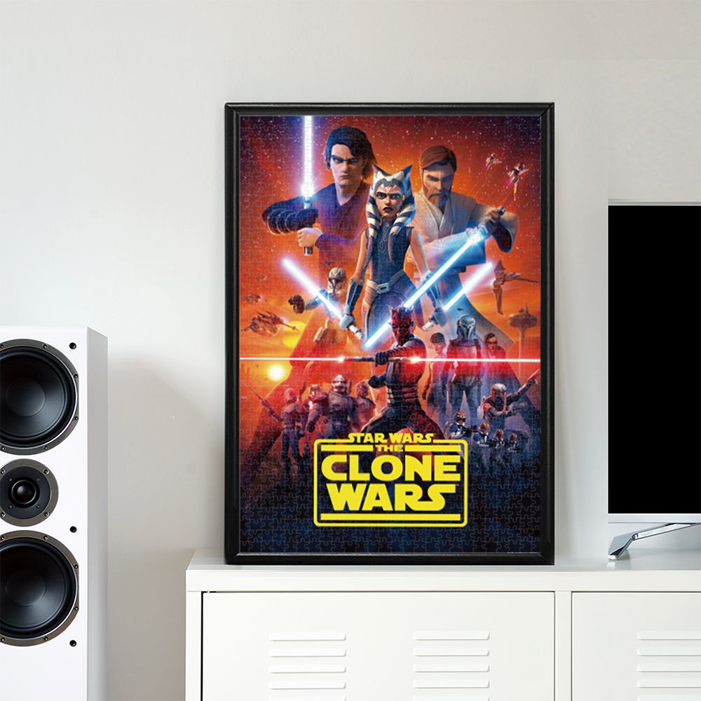 スター・ウォーズ ジグソーパズル 1000ピース 「STAR WARS:The Clone Wars」