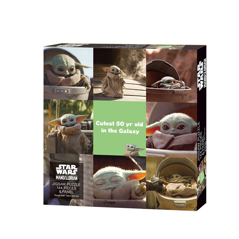 スター・ウォーズ マンダロリアン ジグソーパズル 144ピースパネルセット「Grogu」