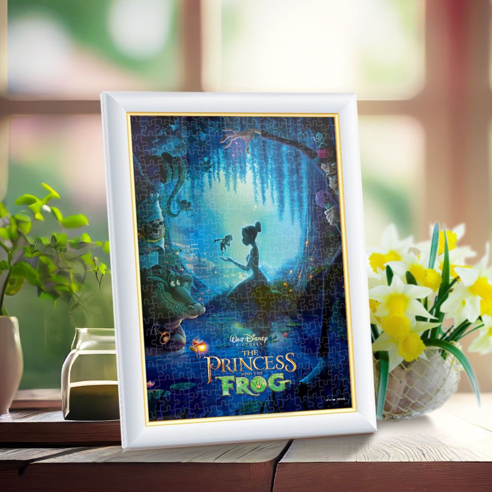 プリンセスと魔法のキス ステンドアート ジグソーパズル　ぎゅっと266ピース 「プリンセスと魔法のキス」