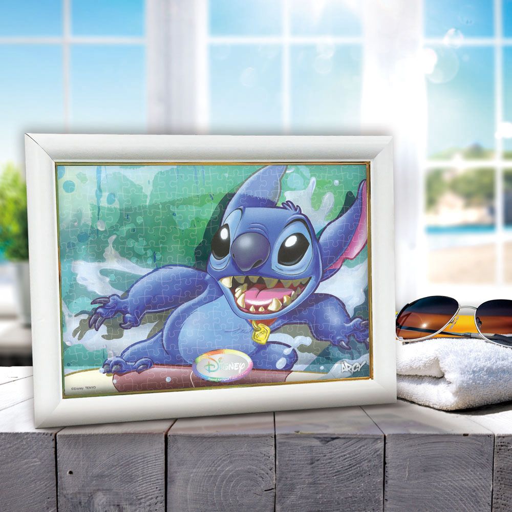 スティッチ ステンドアート ジグソーパズル ぎゅっと266ピース「Surf Rider Stitch」スペシャルアート・コレクション