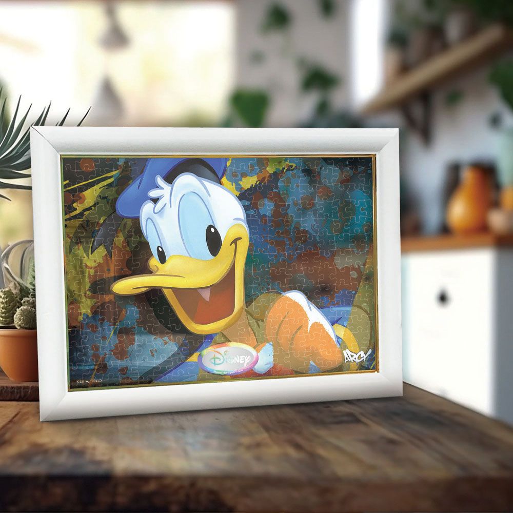 ドナルドダック ステンドアート ジグソーパズル ぎゅっと266ピース「Donald Duck」スペシャルアート・コレクション