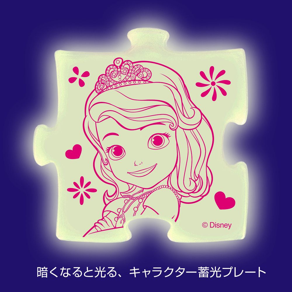 ちいさなプリンセス ソフィア　こどもジグソーパズル　96ピース　「きょうはなにしよう？」