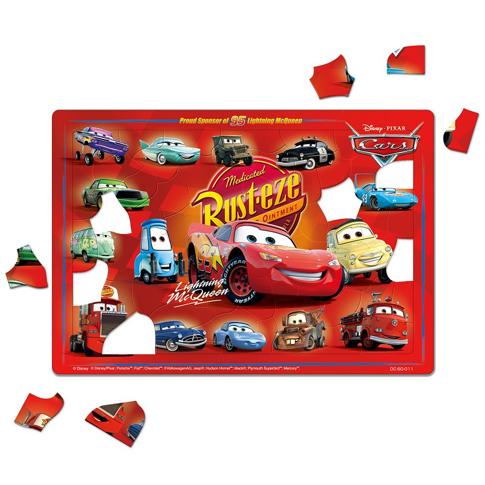 カーズ　チャイルドパズルW　60ピース　「カーズのなかまたち」