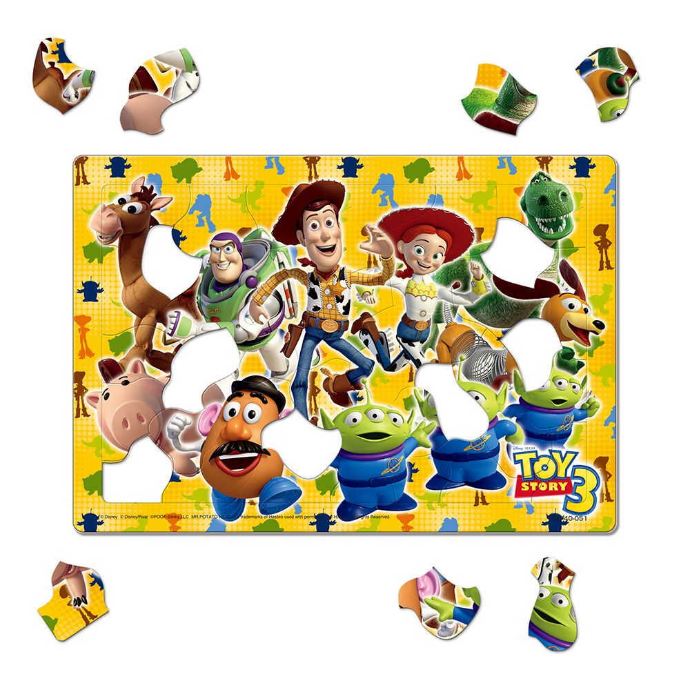トイ・ストーリー　チャイルドパズル　40ピース　「みんなあつまれ！（トイ・ストーリー3）」