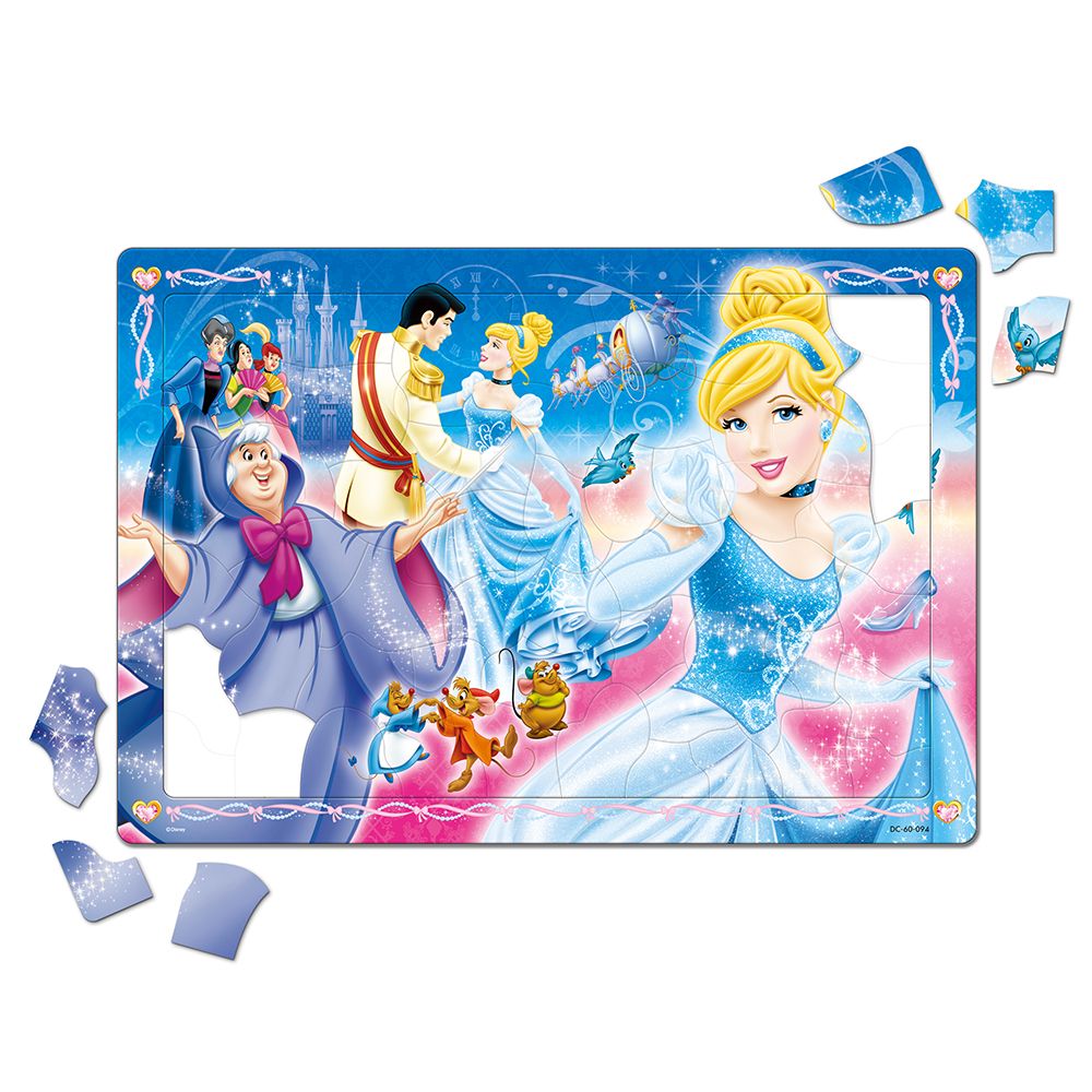 シンデレラ　チャイルドパズル　60ピース　「すてきなシンデレラ」