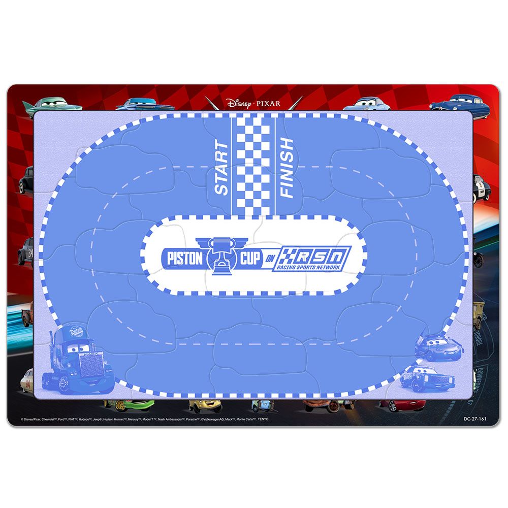 カーズ チャイルドパズル  できる！シリーズ    27ピース  「レースごっこしよう！」