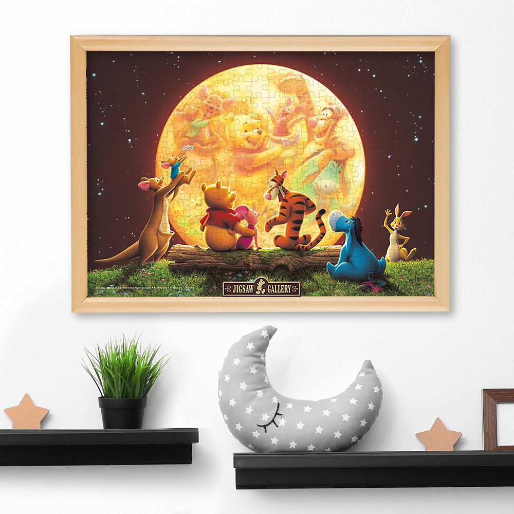 くまのプーさん　光る ジグソーパズル　300ピース 「ムーンライト パーティー（くまのプーさん）」 ムーンライト コレクション
