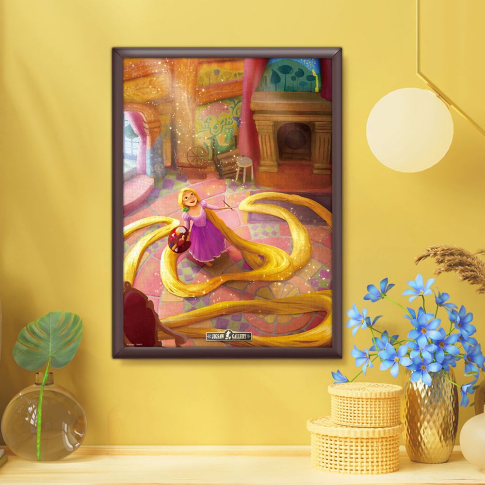 ラプンツェル フラッシュマジック ジグソーパズル 500ピース「想いを描いて&hellip;(塔の上のラプンツェル)」