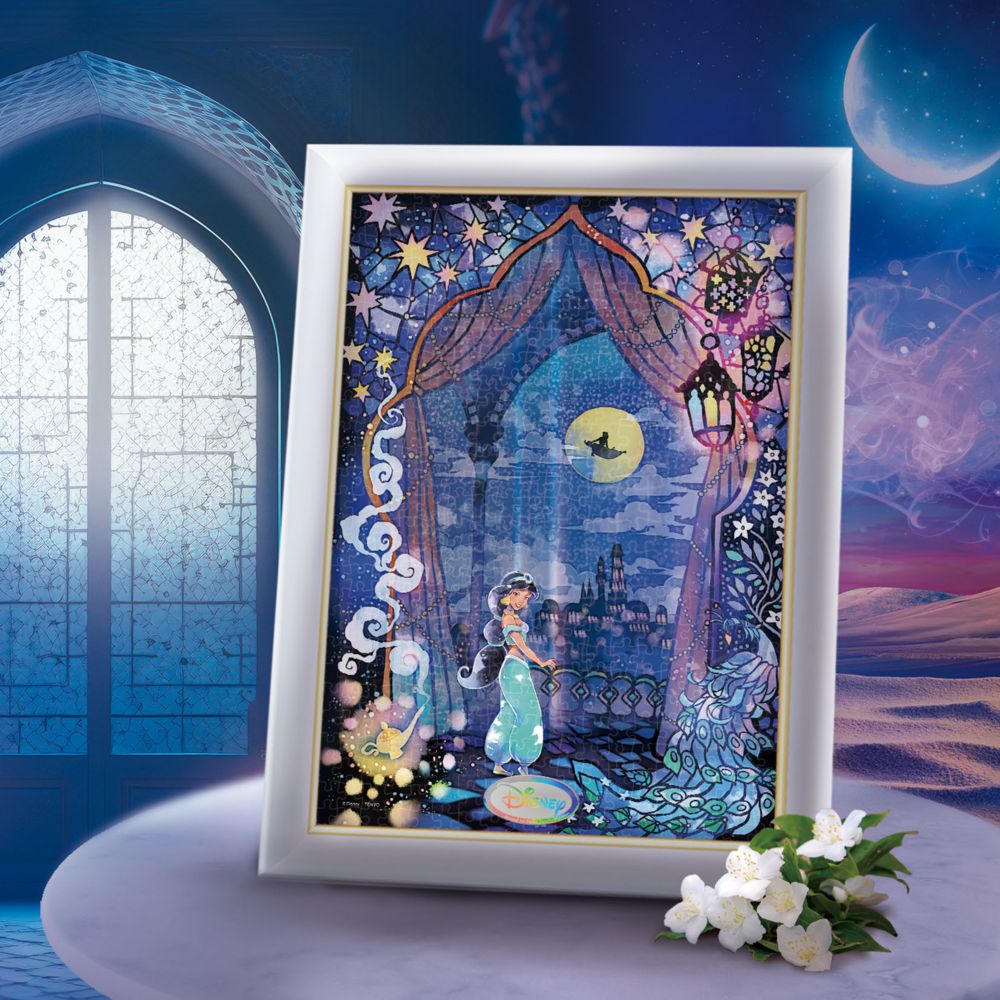 アラジン ステンドアート ジグソーパズル ぎゅっと500ピース 「自由を感じて&hellip;(アラジン )」光の色影の色・シリーズ