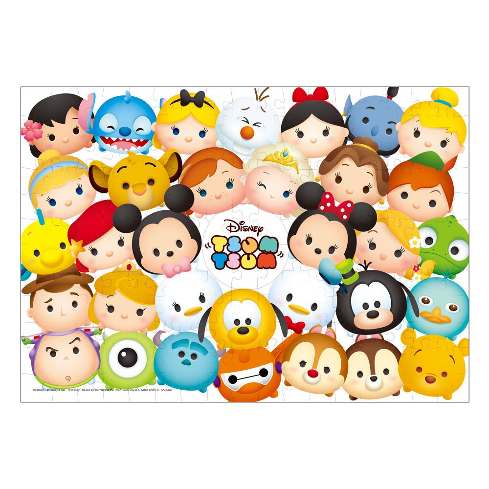 公式 ショップディズニー ディズニー ツムツム 写真が飾れるジグソーパズル 0ピース Tsum Tsum ハイ ポーズ