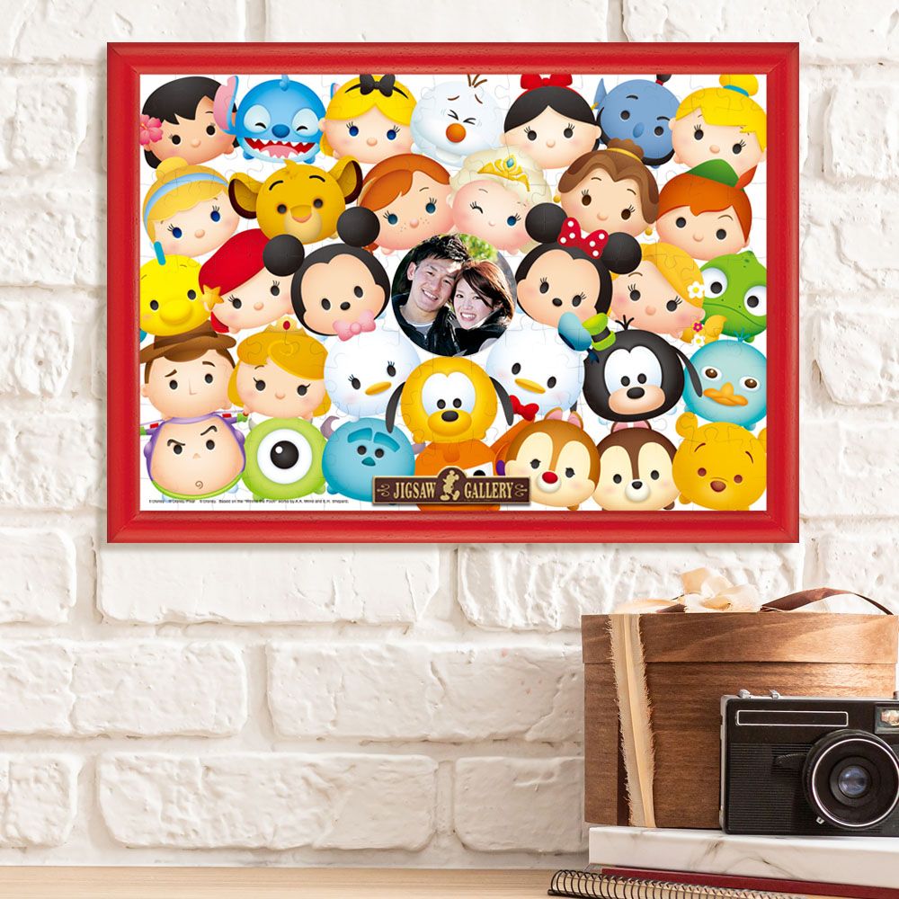 ディズニー ツムツム 写真が飾れるジグソーパズル 200ピース「「TSUM TSUM」ハイ、ポーズ！」