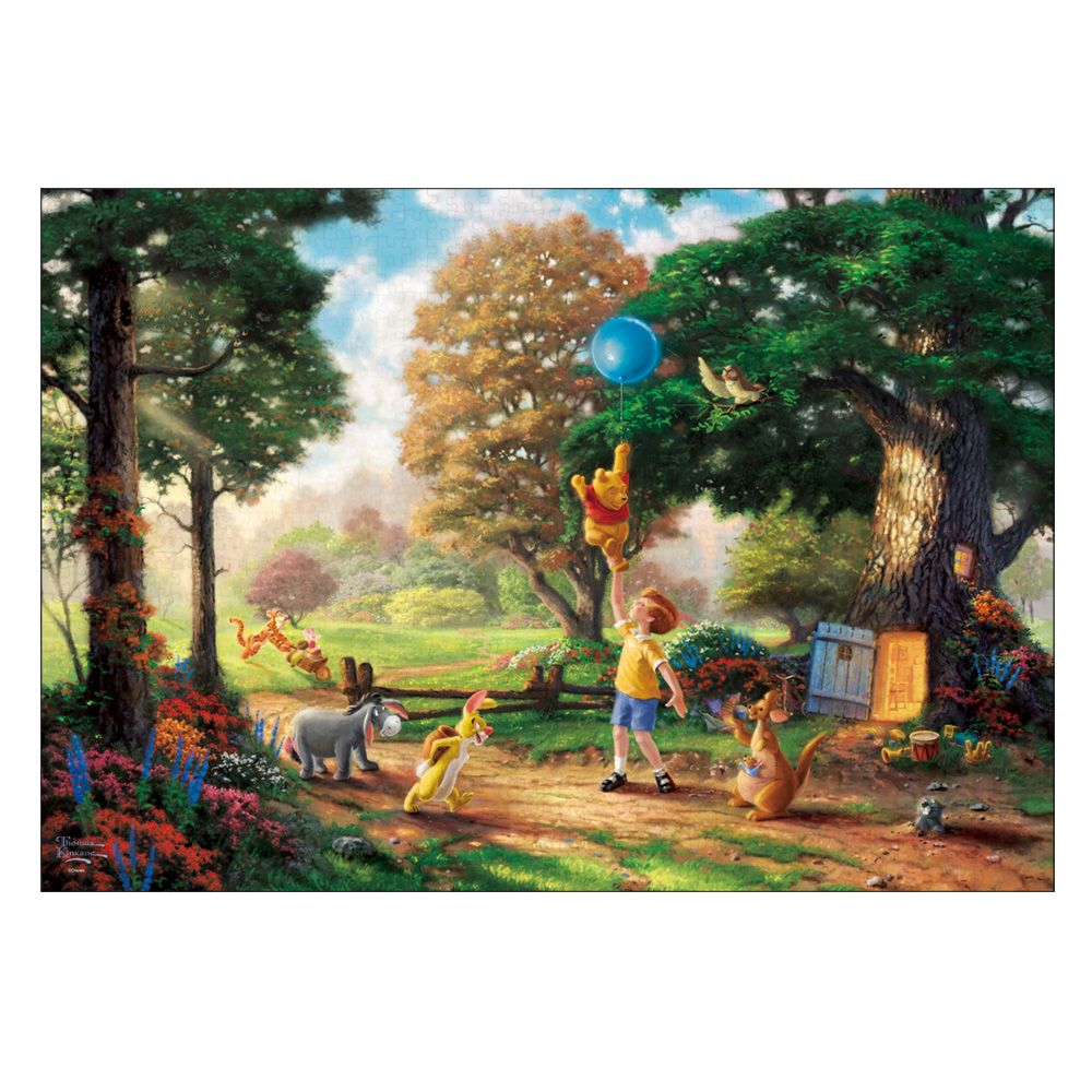 ピーター・エレンショー 絵画 Pooh Fishing with Friends - 美術品