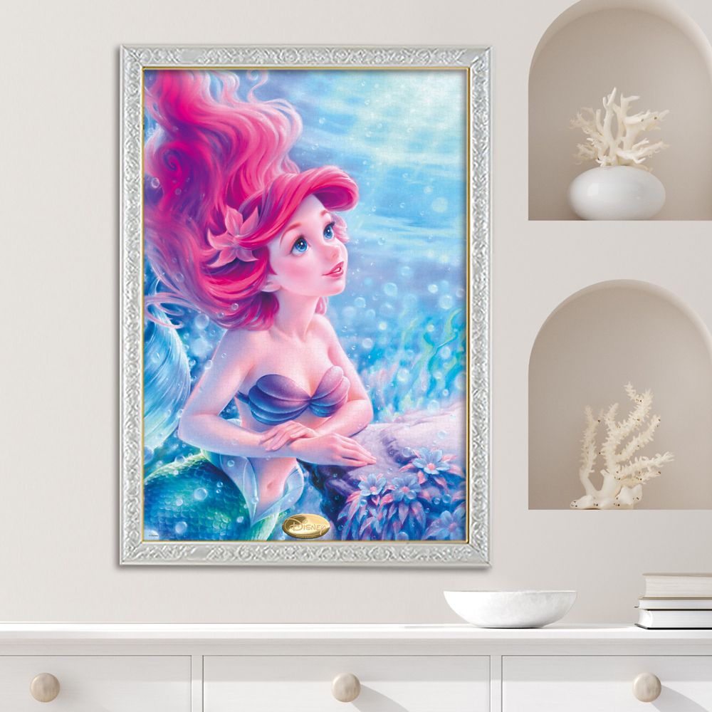 アリエル ジグソーパズル 1000ピース 「恋に憧れて&hellip;（アリエル）」 キャンバススタイル