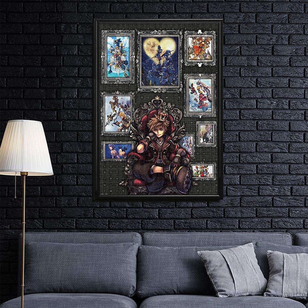 キングダム ハーツ　 ジグソーパズル 1000ピース 「追想（キングダム ハーツ）」