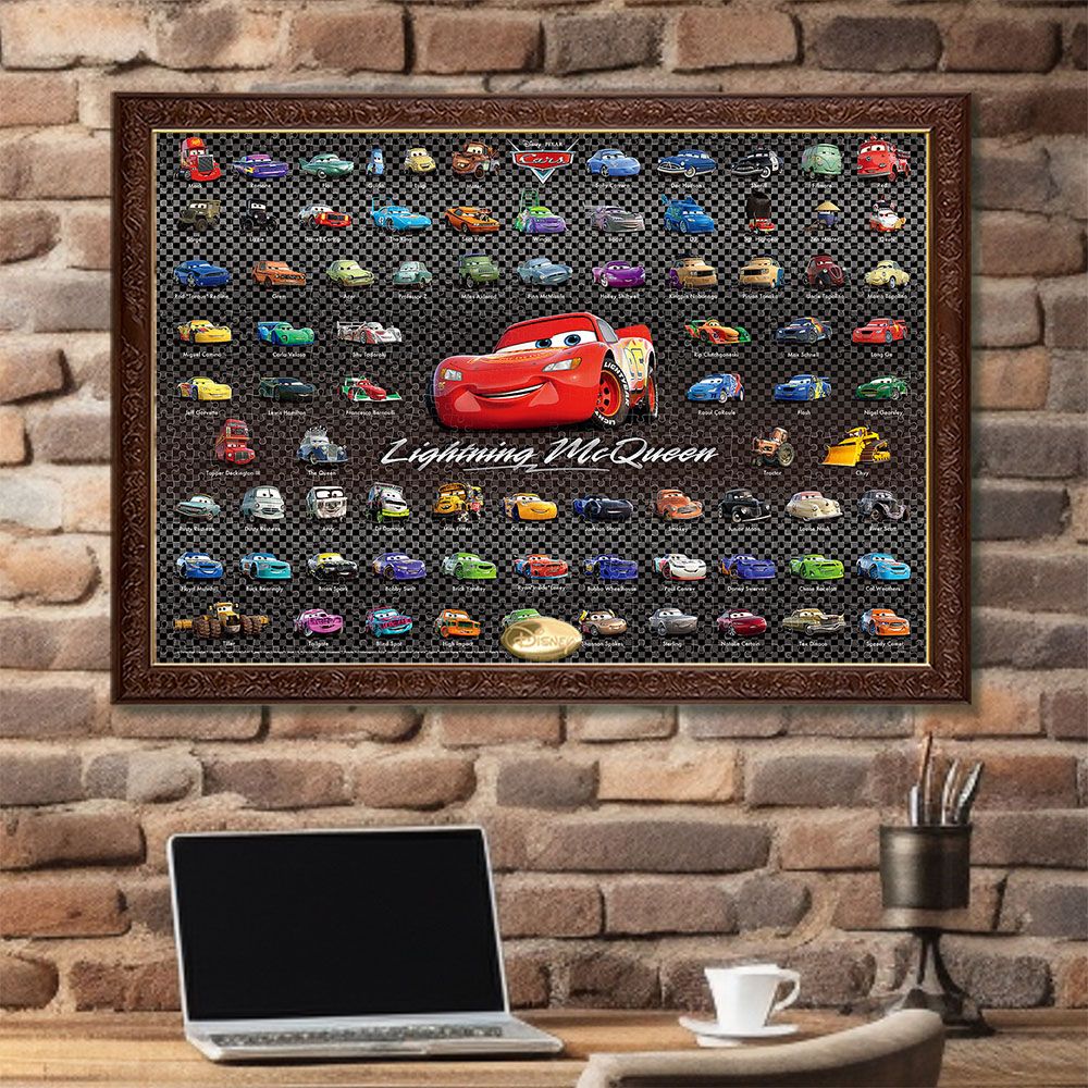 カーズ ホログラム ジグソーパズル 1000ピース「カーズ　キャラクター 大集合」