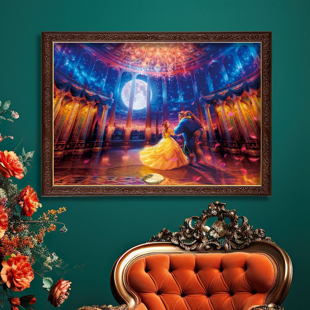 美女と野獣　光る ジグソーパズル　1000ピース 「ムーンライト ボールルーム（美女と野獣）」
ムーンライト コレクション