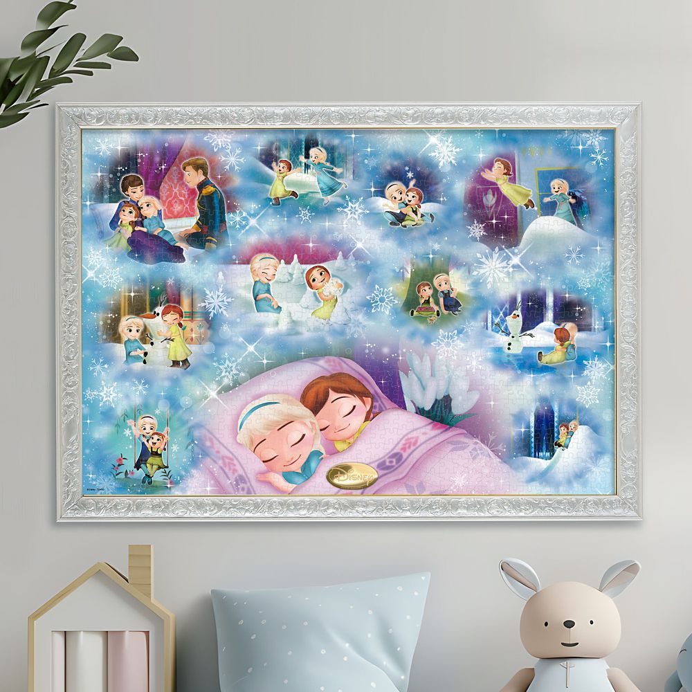 アナと雪の女王 ジグソーパズル 1000ピース「夢でも一緒（アナと雪の女王）」