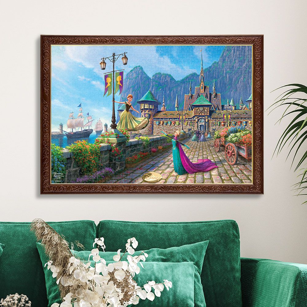 ジグソーパズル 1000ピース 「Frozen Celebration in Arendelle」 キャンバススタイル